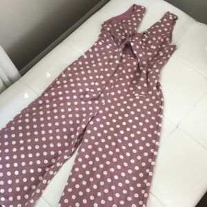 Polka Dot Jumpsuit